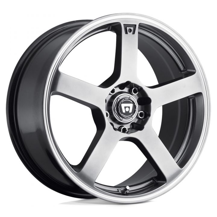 Motegi Racing<br>MR116 FS5 Dark Silver Machined Flange (17x7)